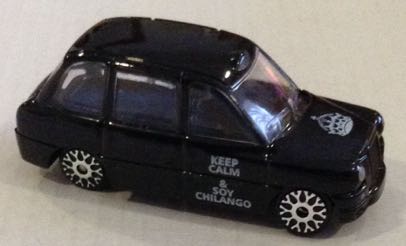 Taxi Negro Austin Soy Chilango  - Gashabal toy car collectible - Main Image 2