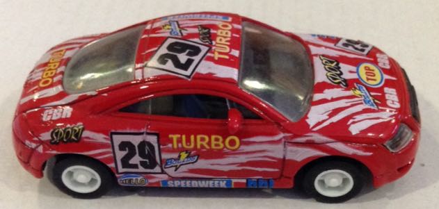 Audi TT Rojo Rally - Majorette toy car collectible - Main Image 2