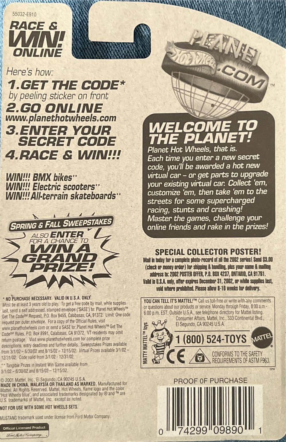 65 Mustang 147  toy car collectible - Main Image 2