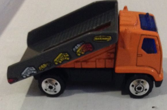 Grua Car Carrier Naranja - Machtbox toy car collectible - Main Image 2
