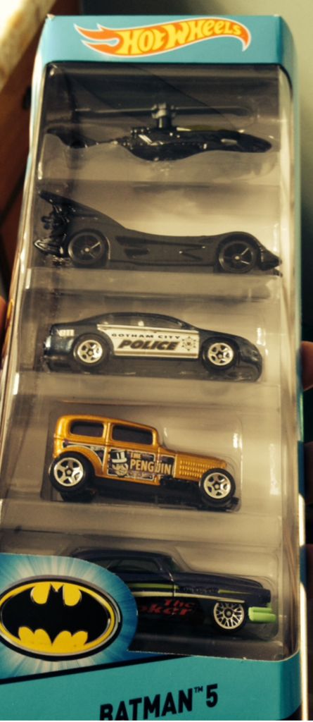 Batcopter - 2015 Batman 5-Pack toy car collectible - Main Image 2