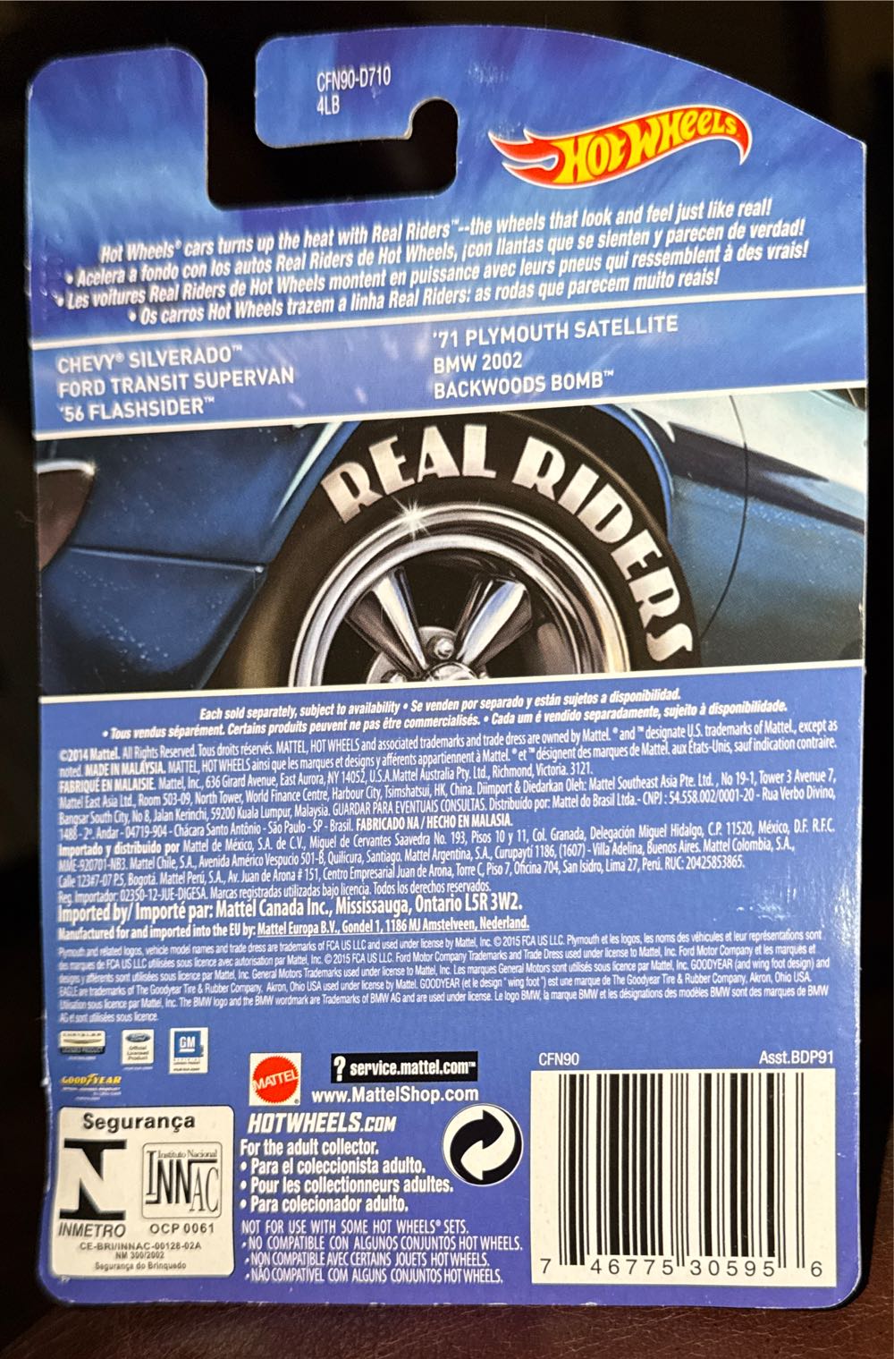 Backwoods Bomb - Real Riders toy car collectible - Main Image 3