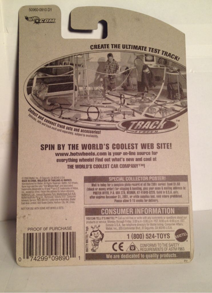 2001 Mainline - Mainline toy car collectible - Main Image 2