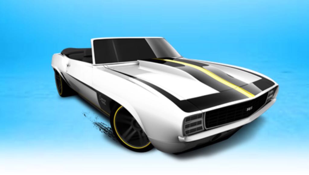 Chevrolet Camaro Convertible Concept - Mainline - HW Workshop toy car collectible - Main Image 2