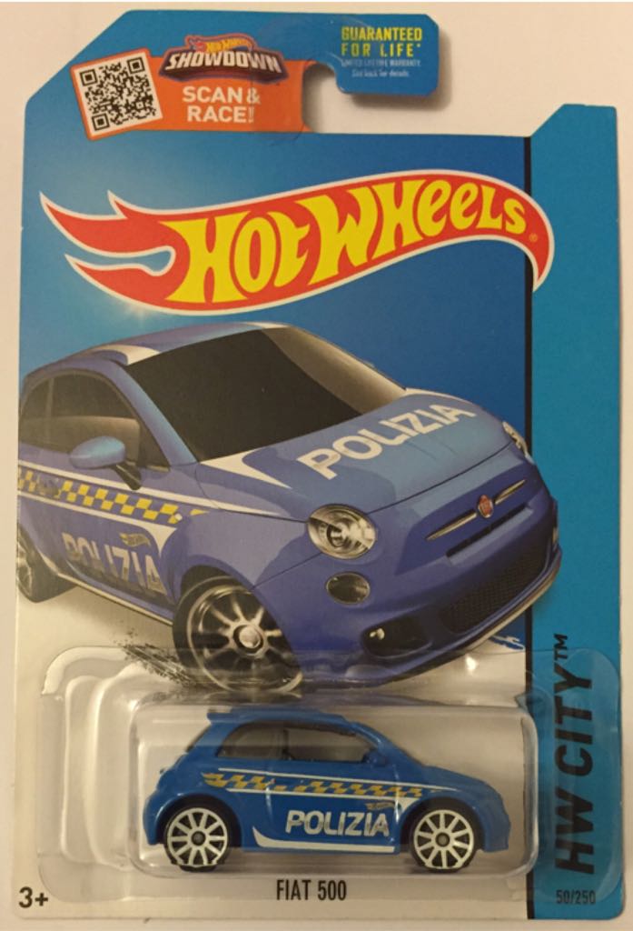 Fiat 500 - HW City toy car collectible - Main Image 1