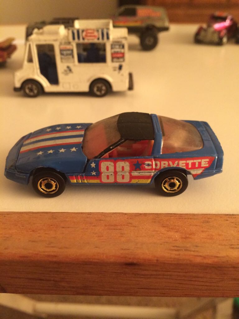 80’s Corvette  toy car collectible - Main Image 2