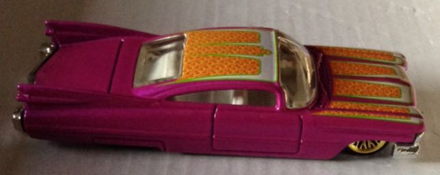 Cadillac 1959 Rosa - Hot Wheels toy car collectible - Main Image 2