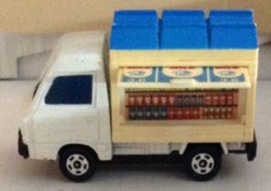 Camioneta Subaru Sambar Botes De Leche - Tomica toy car collectible - Main Image 2