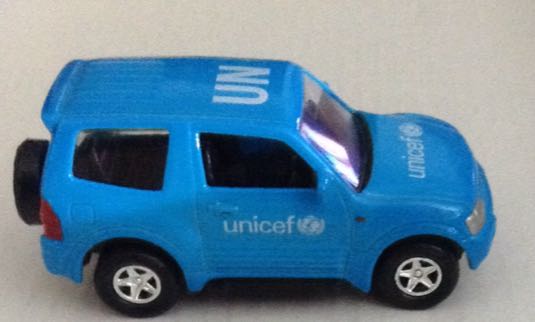 Mitsubishi Pajero Unicef - Welly toy car collectible - Main Image 2