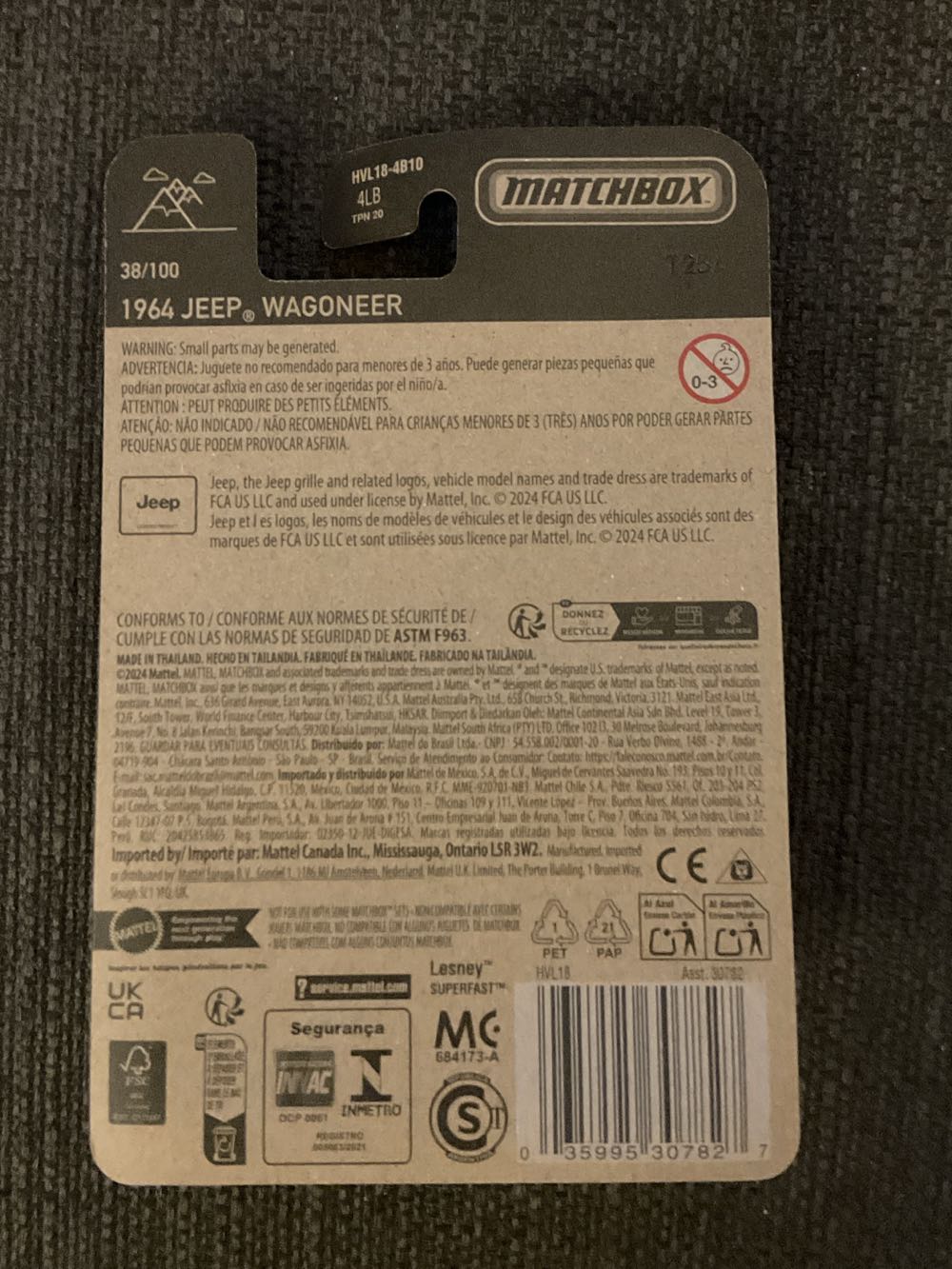 ‘64 Jeep Wagoneer - MBX - Jeep toy car collectible - Main Image 2