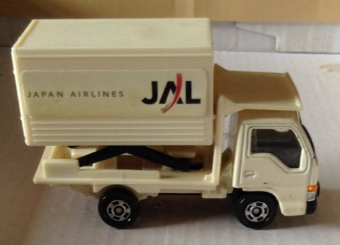Isuzu Elf Plataforma Cocina Aerea Japan Airlines - Tomica toy car collectible - Main Image 2