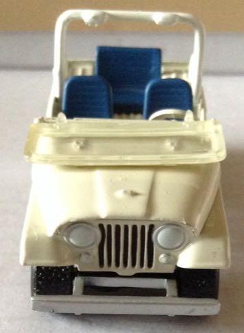 Jeep CJ5 Gris - Johnny Lightning toy car collectible - Main Image 2