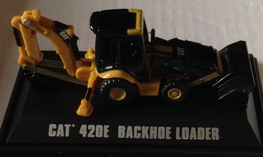 Caterpillar Cat 420E Blackhoe Loader - Caterpillar toy car collectible - Main Image 2