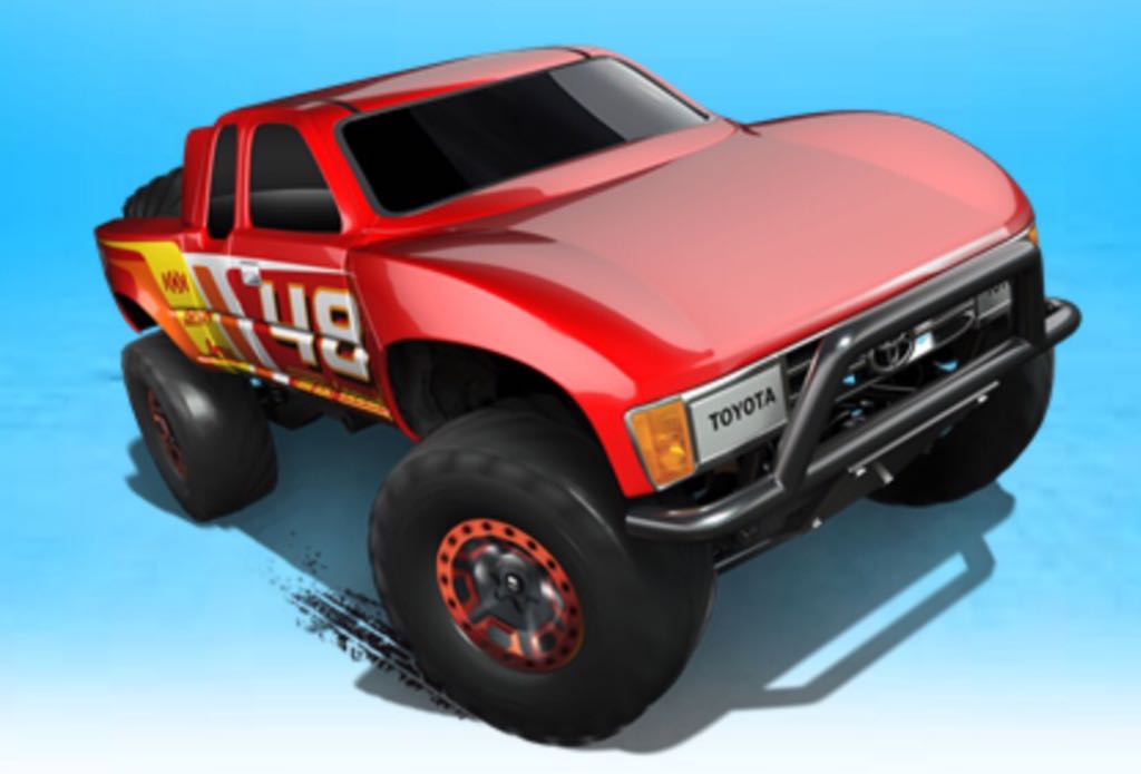 Toyota Off-Road Truck - HW Daredevils toy car collectible - Main Image 2