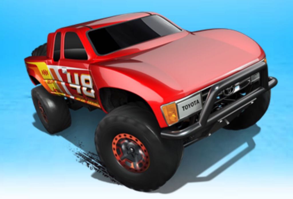 Toyota Off-Road Truck - HW Daredevils toy car collectible - Main Image 2