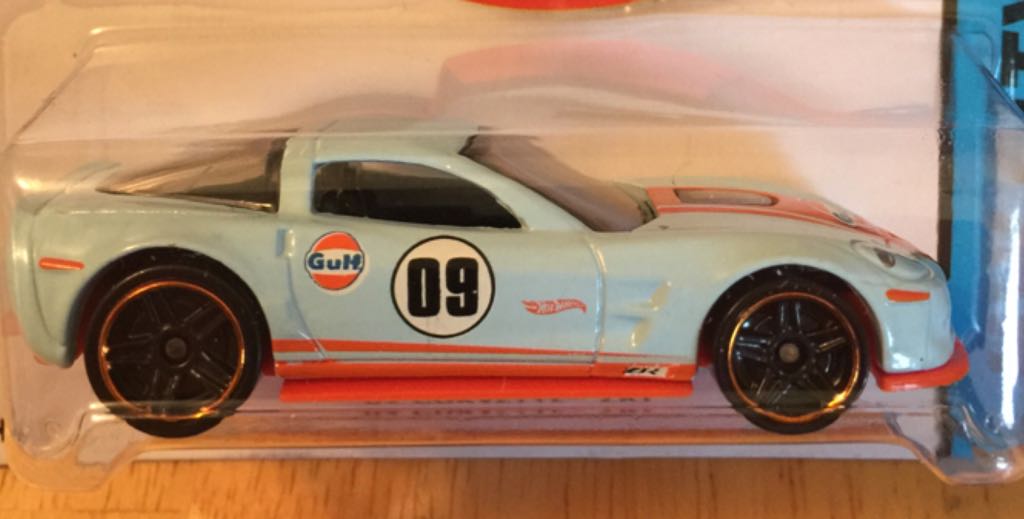 Chevrolet Corvette 2009 ZR1 - ”Gulf #09” - 2015 HW City - HW Performance toy car collectible - Main Image 2