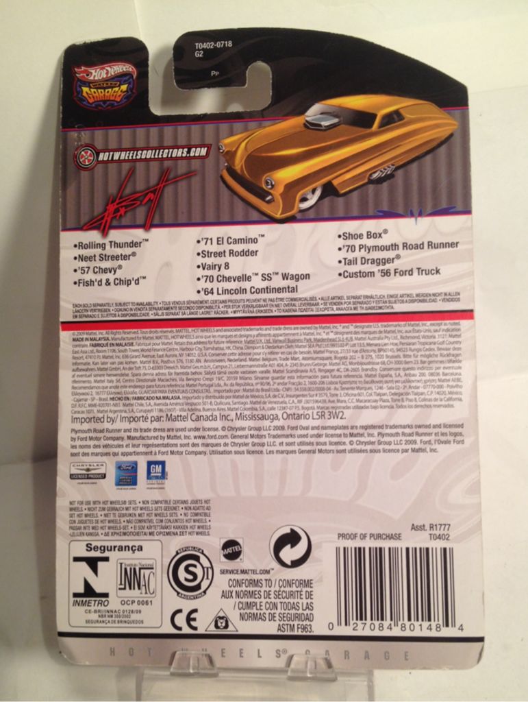 ‘64 Lincoln Continental - 2010 - Wayne’s Garage toy car collectible - Main Image 2