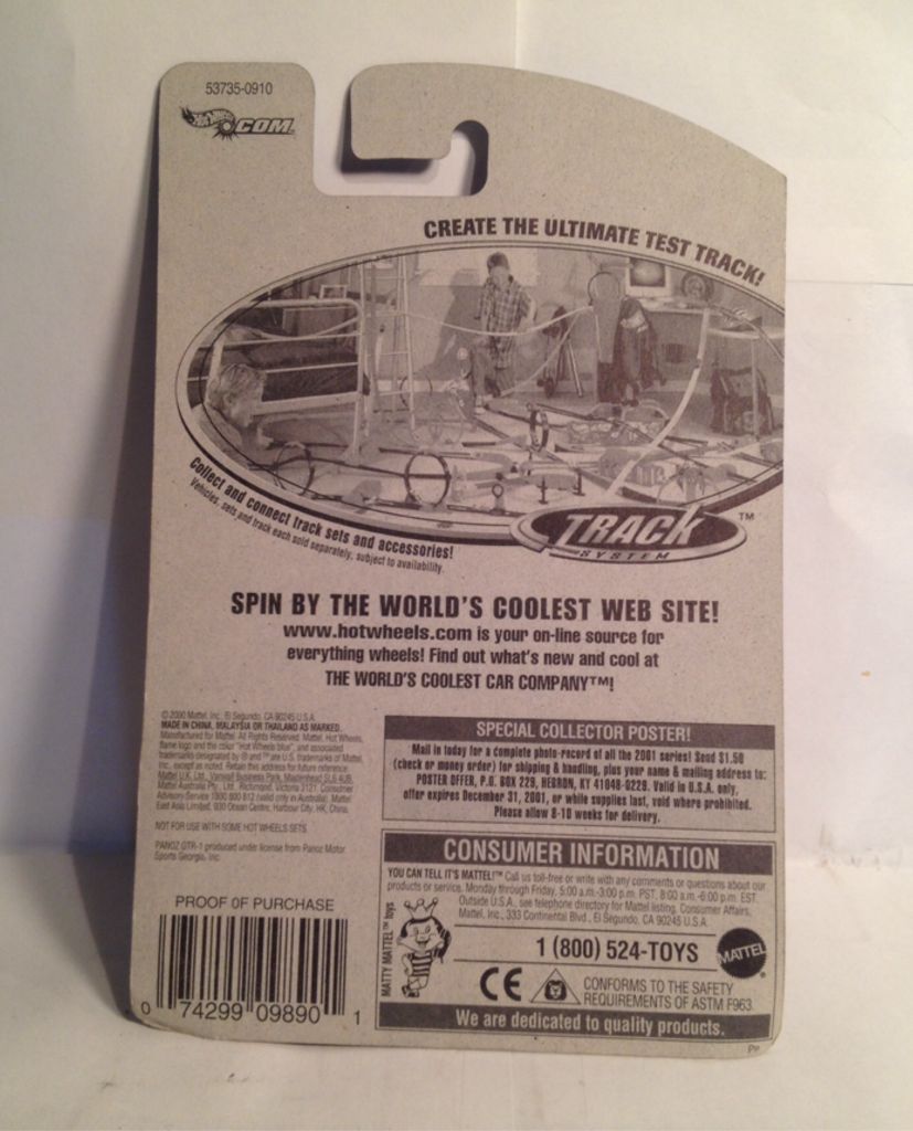 2001 Mainline - Mainline toy car collectible - Main Image 2