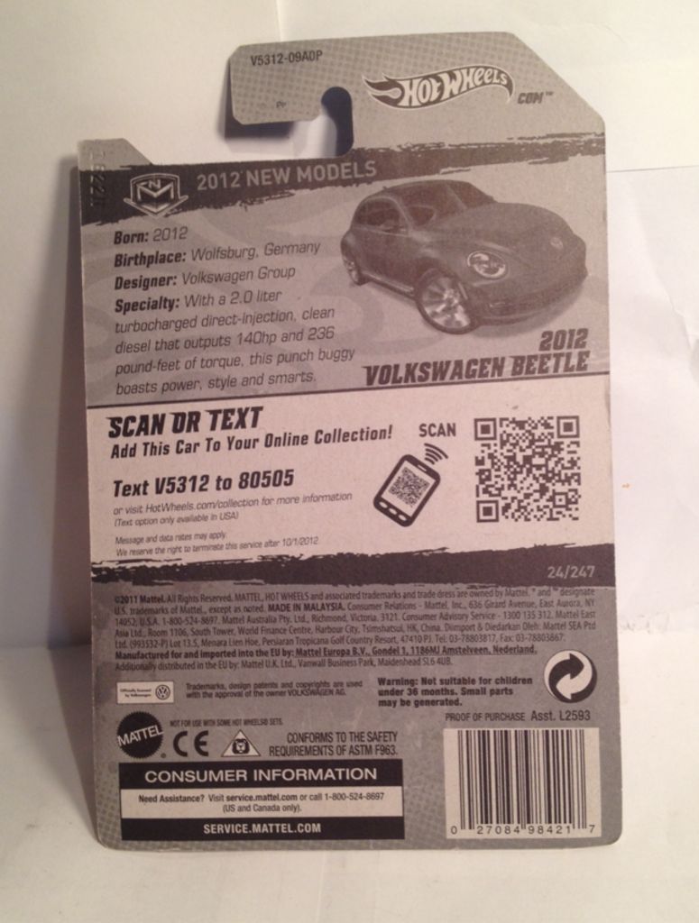 2012 New Models - New Models toy car collectible - Main Image 2