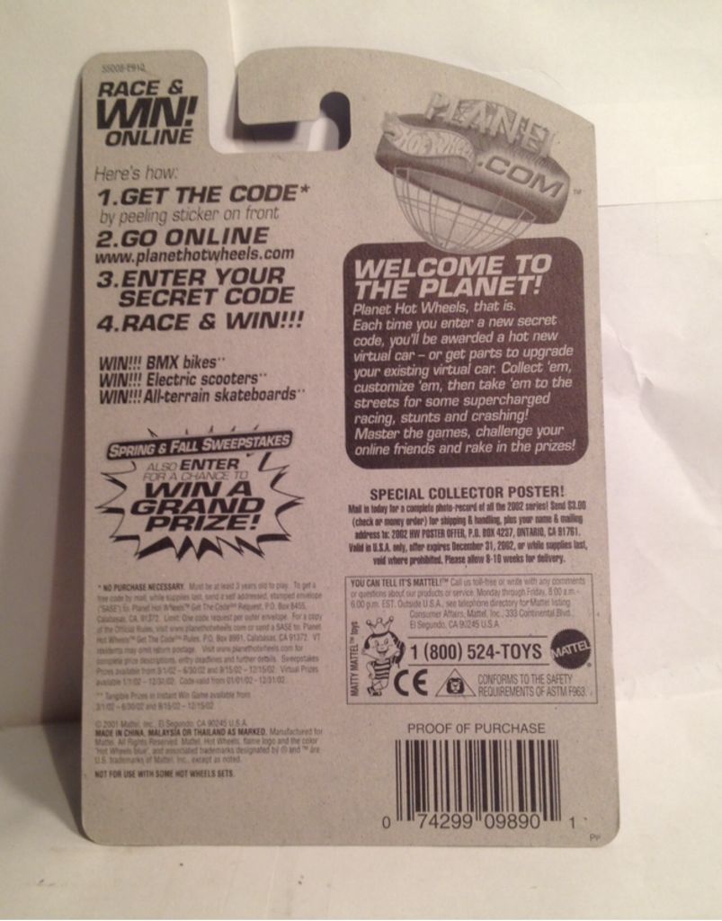 2001 Mainline - Mainline toy car collectible - Main Image 2