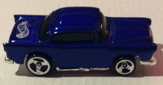 Chevy Bel Air 1957 Azul Marino - Hot Wheels toy car collectible - Main Image 2