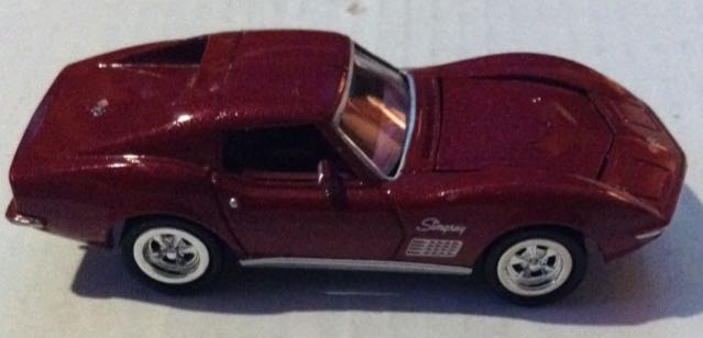 Corvette 1970 Guinda - Johnny Lightning toy car collectible - Main Image 2
