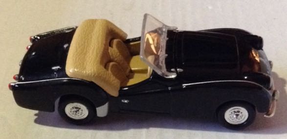 Triumph Convertible Negro - Johnny Lightning toy car collectible - Main Image 2