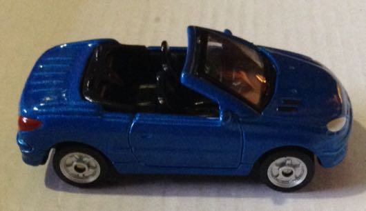 Peugeot 206 CC Azul - Maisto toy car collectible - Main Image 2