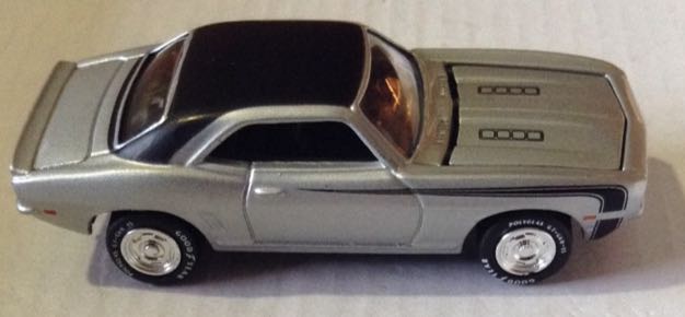 Chevrolet Camaro 1989 Gris - Johnny Lightning toy car collectible - Main Image 2