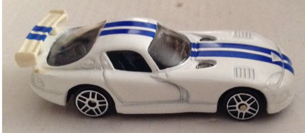 Viper Blanco Con Franjas Azules - Maisto toy car collectible - Main Image 2
