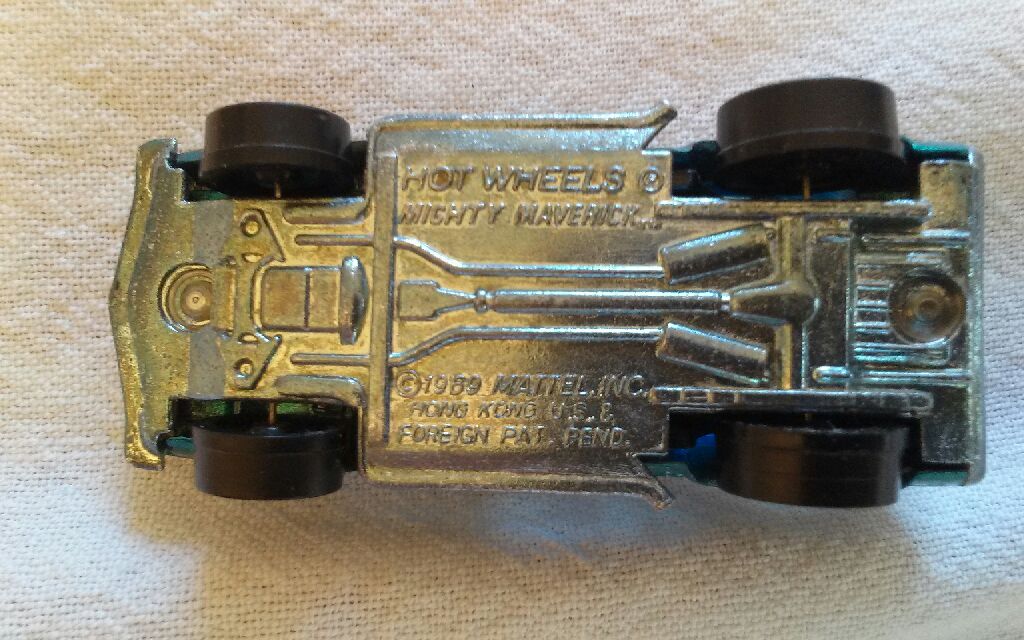 mighty maverick aqua 130 ok  toy car collectible - Main Image 2