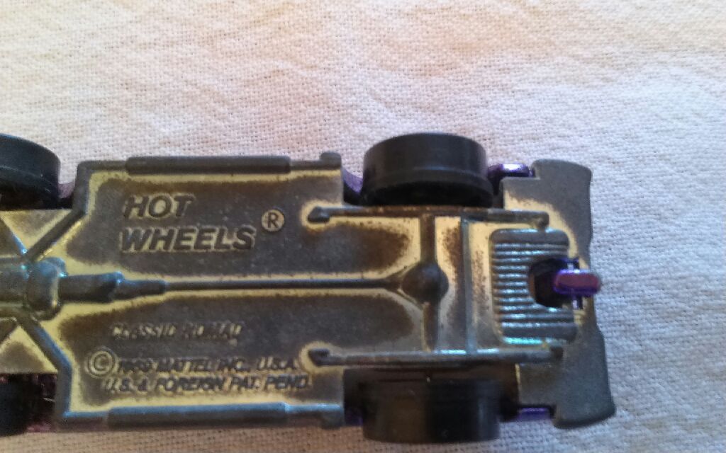 nomad classic purple 120 ok  toy car collectible - Main Image 2