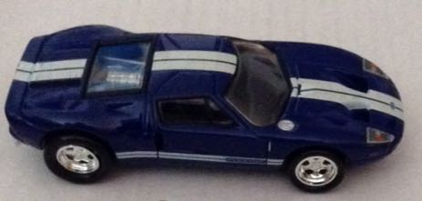 Ford GT Azul Marino  - Johnny Lightning toy car collectible - Main Image 2
