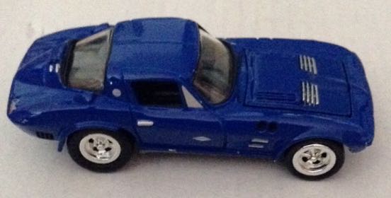 Corvette 1963 Azul Marino - Johnny Lightning toy car collectible - Main Image 2