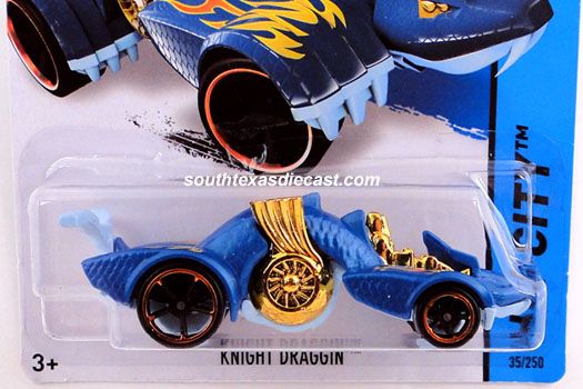 Knight Draggin - 2013 HW City toy car collectible - Main Image 1