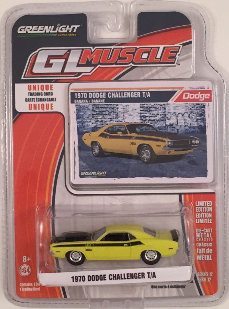 GL ’70 Dodge Challenger T/A - Greenlight GL Muscle toy car collectible - Main Image 1