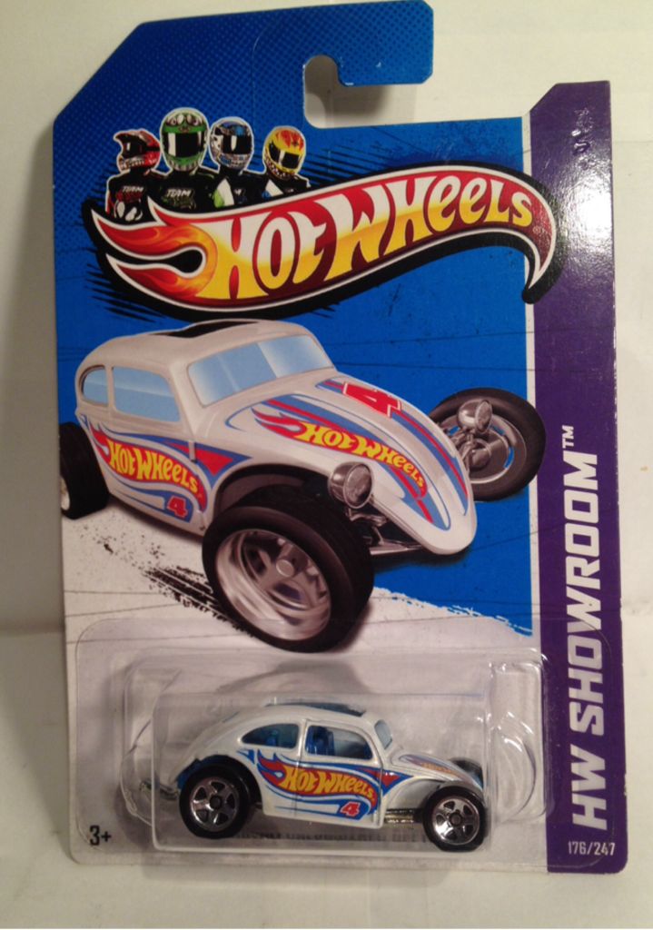 Volkswagen Beetle Custom - HW Showroom toy car collectible - Main Image 1