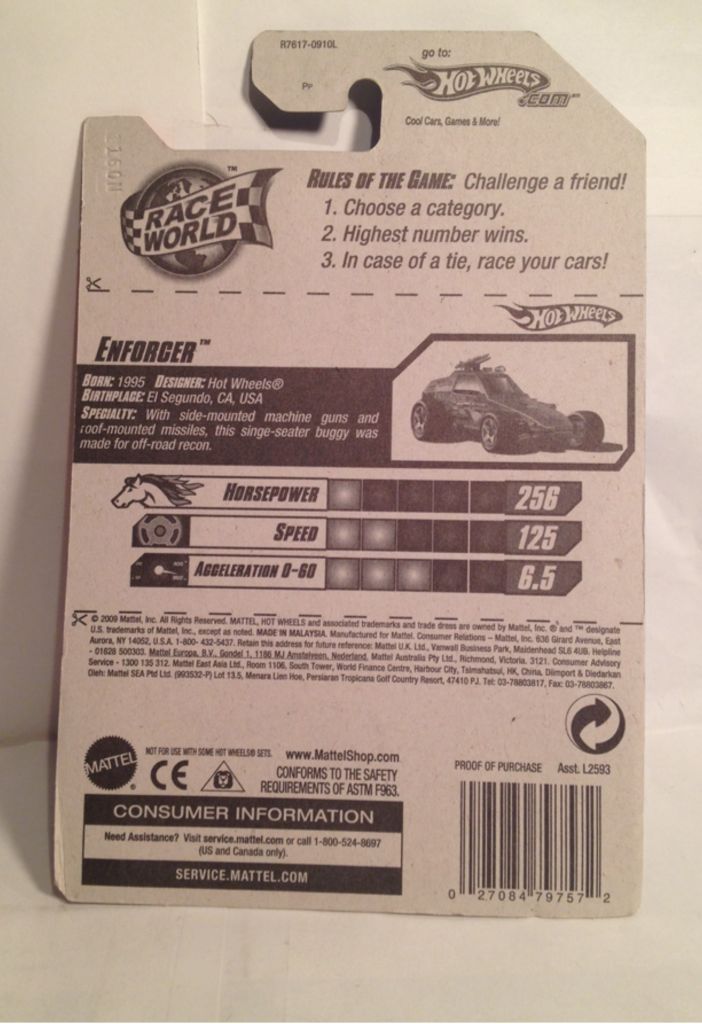 2010 Race World - Race World Underground toy car collectible - Main Image 2