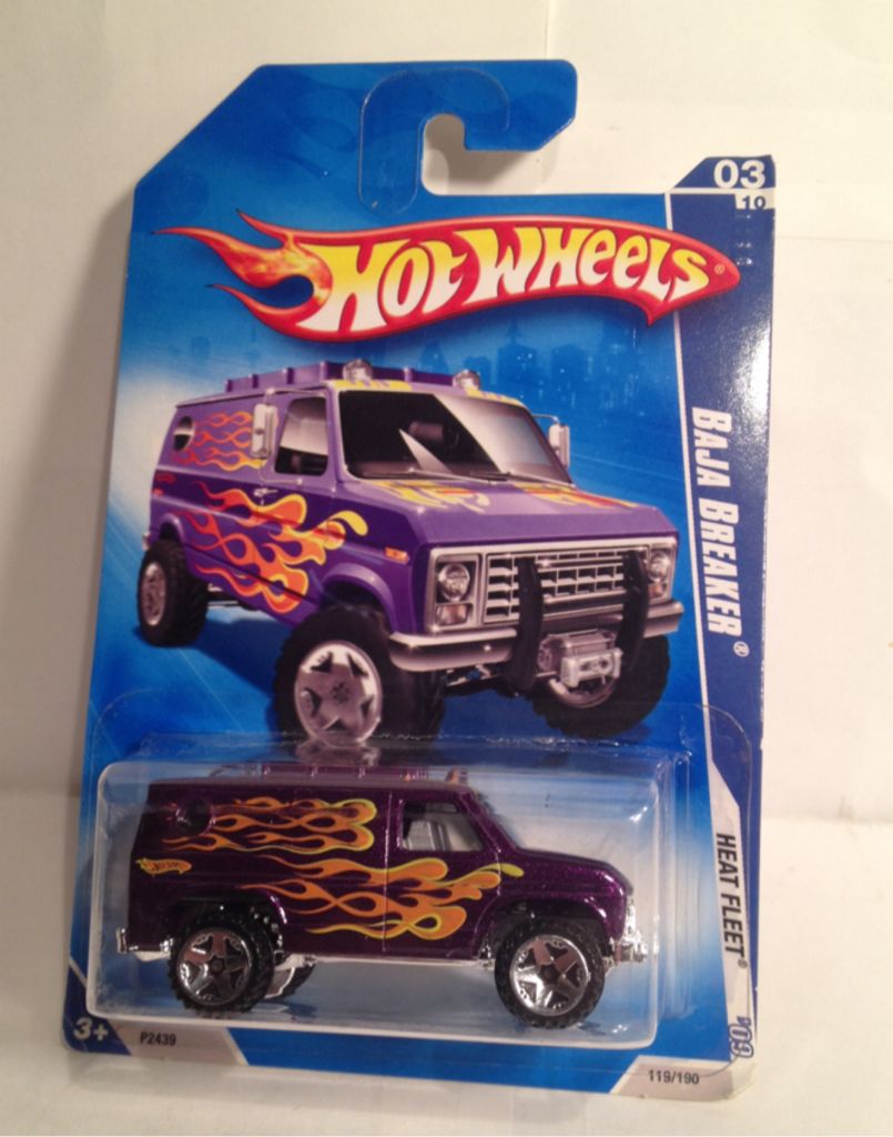 2009 Mainline - Heat Fleet toy car collectible - Main Image 1