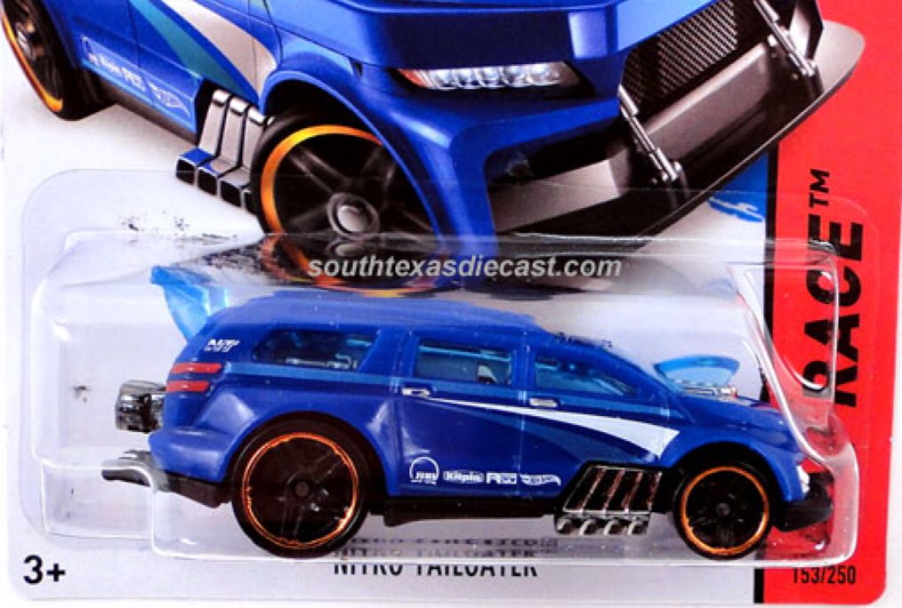 Nitro Tailgator - HW Race - World Race toy car collectible - Main Image 1