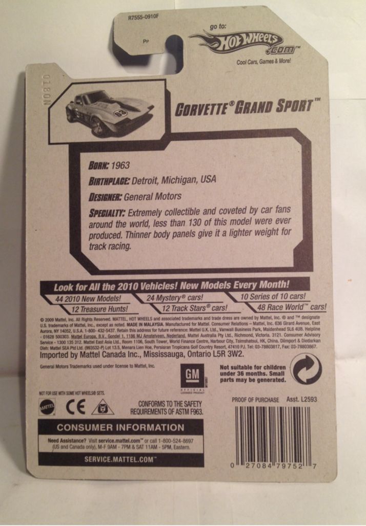 2010 Mainline - Faster Than Ever toy car collectible - Main Image 2