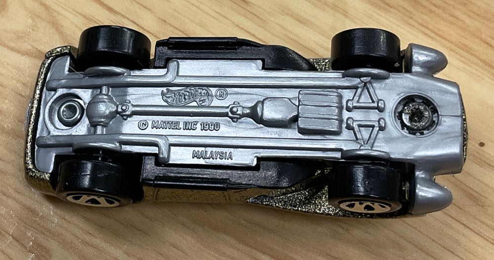 Ferrari 250 Testa Rossa Convertible, Gold - Hot Wheels 10-Car Gift Pack toy car collectible - Main Image 3