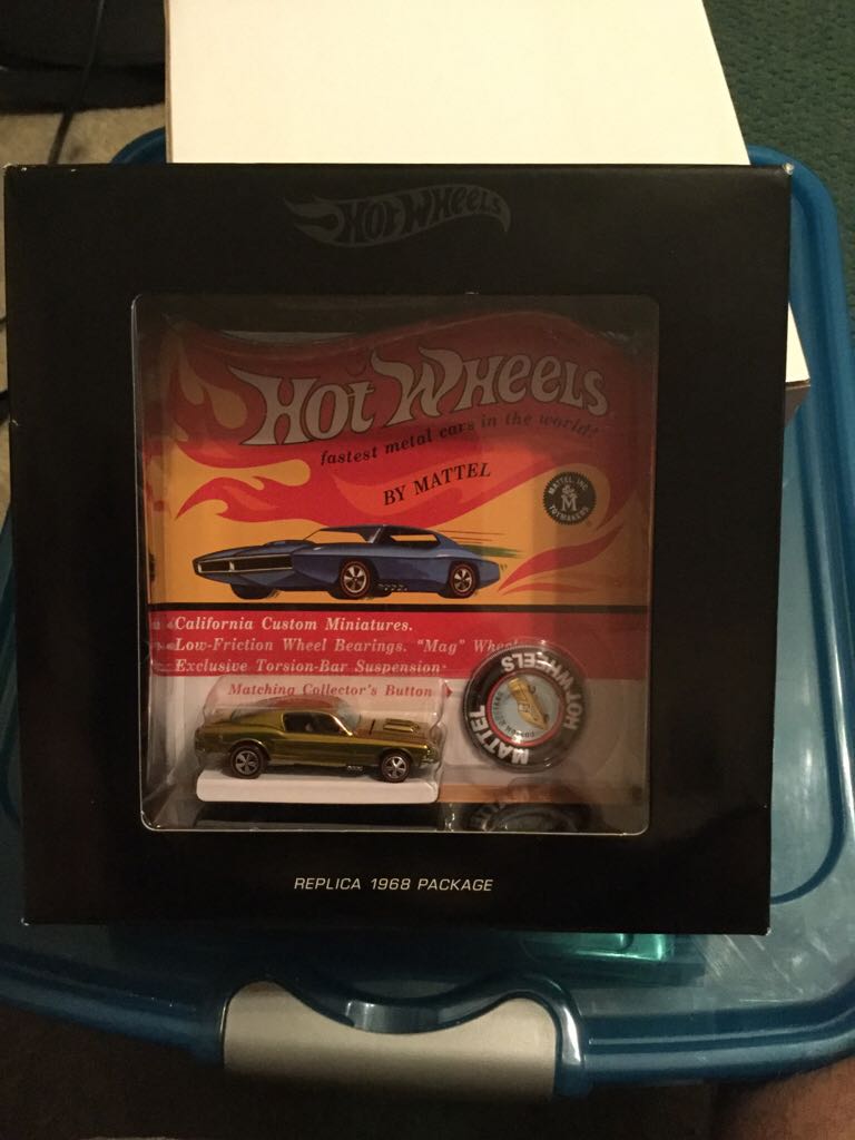 Replica 1968 Package Original 16 Custom Mustang - Replica 1968 Package toy car collectible - Main Image 1