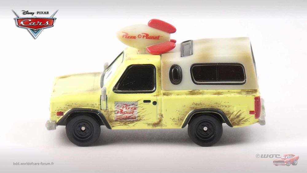 Todd the Pizza Planet Truck - (2014 - World of Cars) RSN - RACING SPORTS NETWORK (8) toy car collectible - Main Image 4