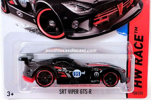 SRT VIPER GTS-R - HW Race toy car collectible - Main Image 1