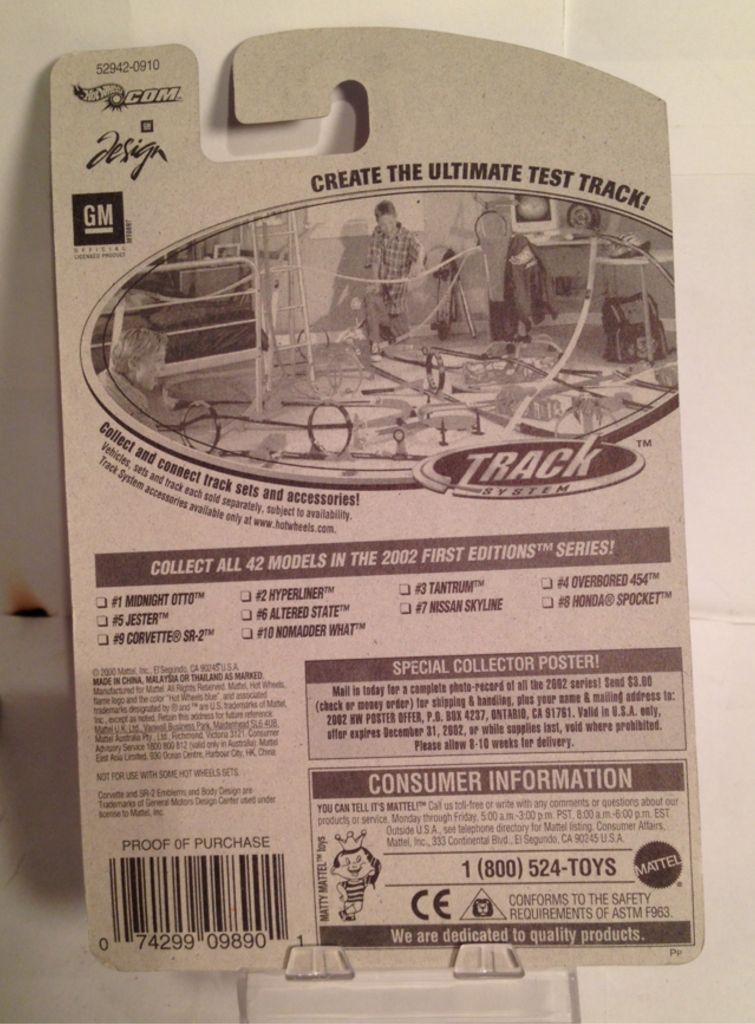 Corvette SR-2 - 2002 First Editions toy car collectible - Main Image 2