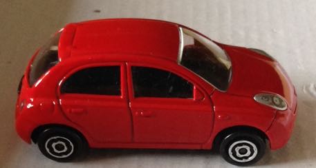 Nissan Micra Rojo - Mejorette toy car collectible - Main Image 2