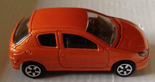 Peugeot 206 Naranja - Mejorette toy car collectible - Main Image 2