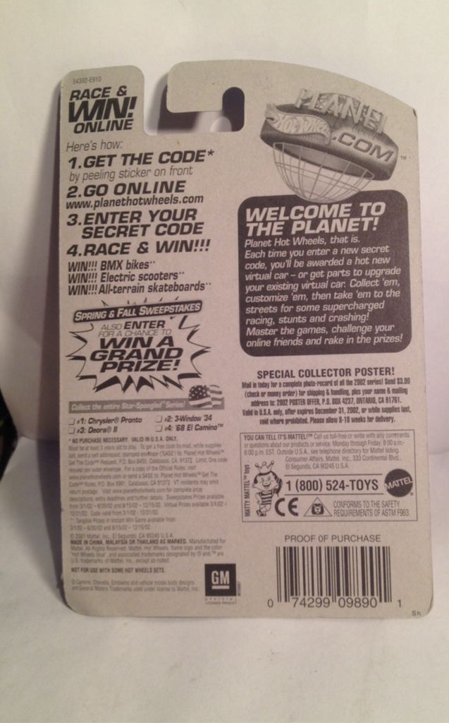 ‘68 El Camino - Star Spangled toy car collectible - Main Image 2