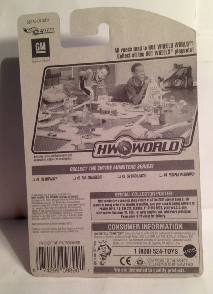 ’59 Impala - Monsters toy car collectible - Main Image 2